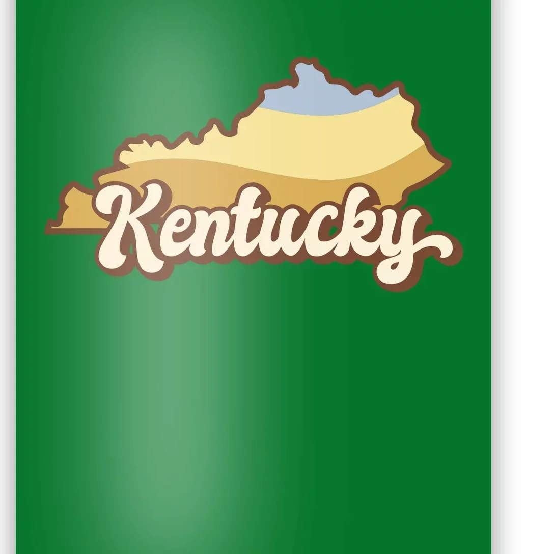 Retro Kentucky Poster