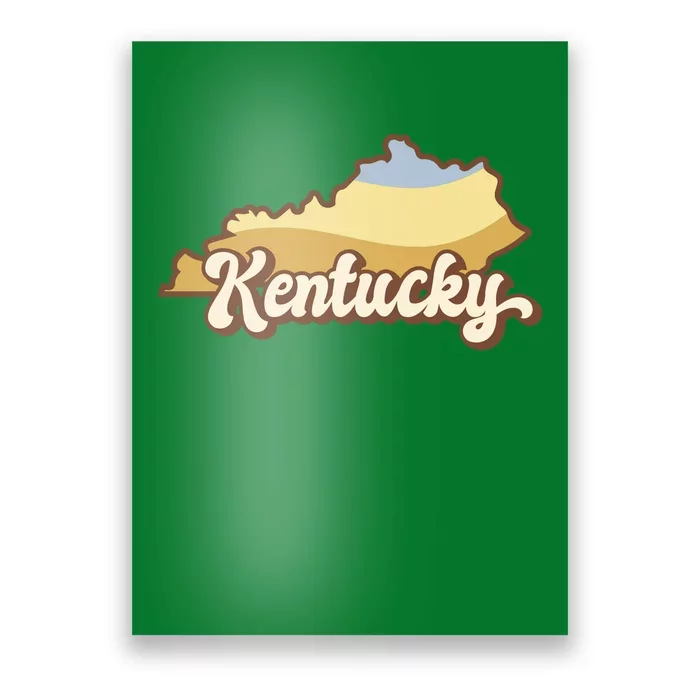 Retro Kentucky Poster