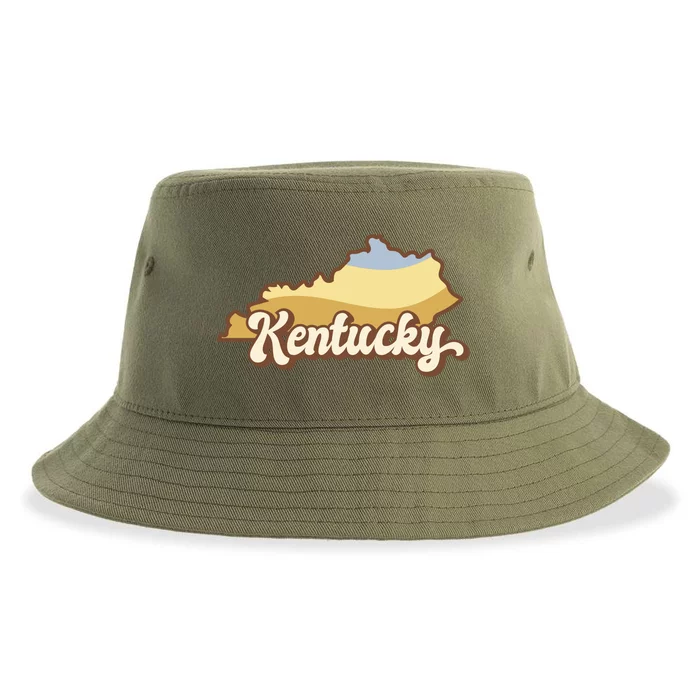 Retro Kentucky Sustainable Bucket Hat