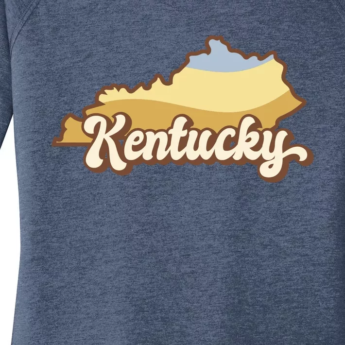 Retro Kentucky Women's Perfect Tri Tunic Long Sleeve Shirt