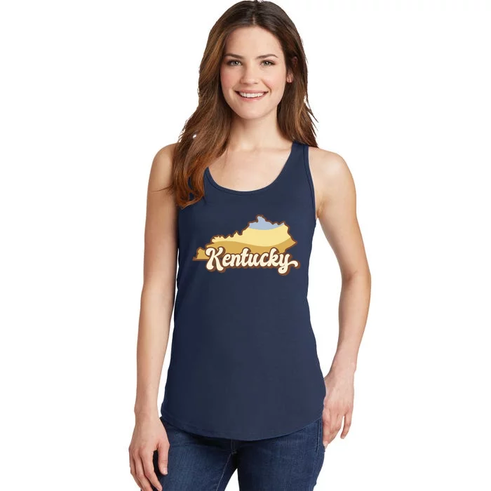 Retro Kentucky Ladies Essential Tank