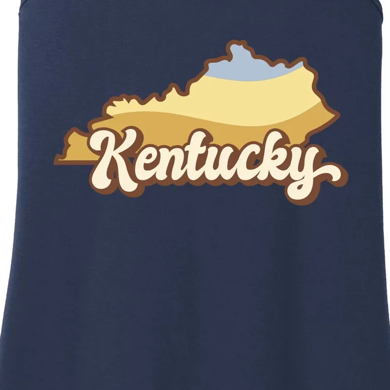 Retro Kentucky Ladies Essential Tank