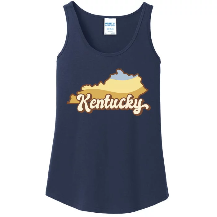 Retro Kentucky Ladies Essential Tank