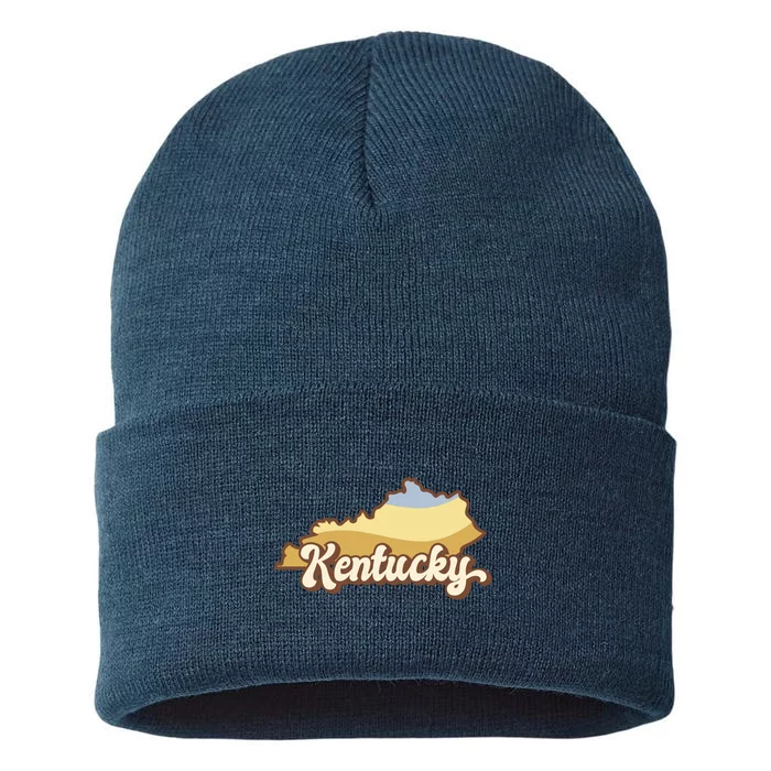 Retro Kentucky Sustainable Knit Beanie