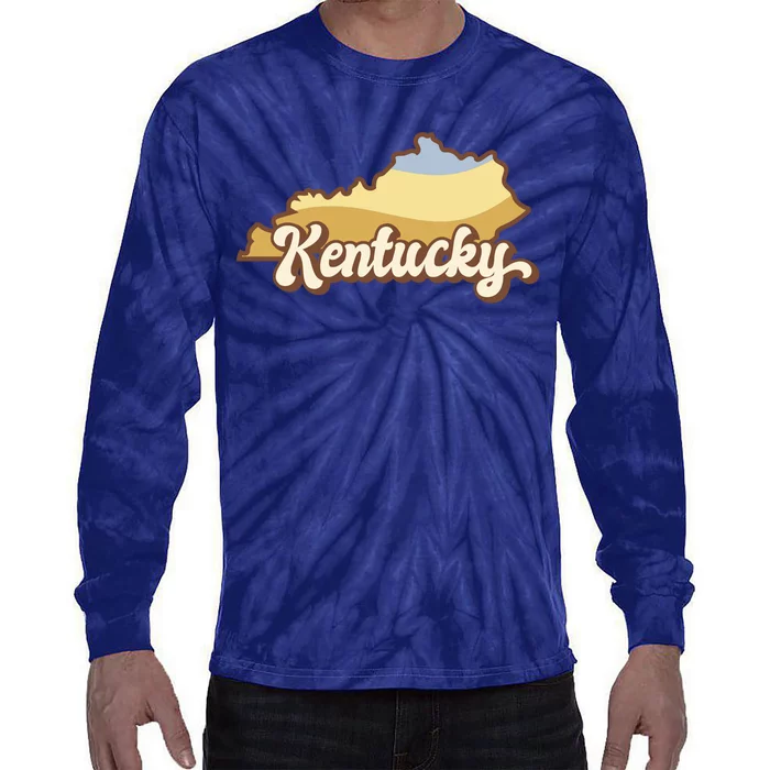 Retro Kentucky Tie-Dye Long Sleeve Shirt