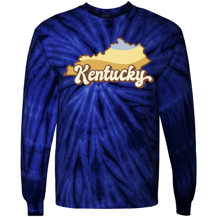 Retro Kentucky Tie-Dye Long Sleeve Shirt