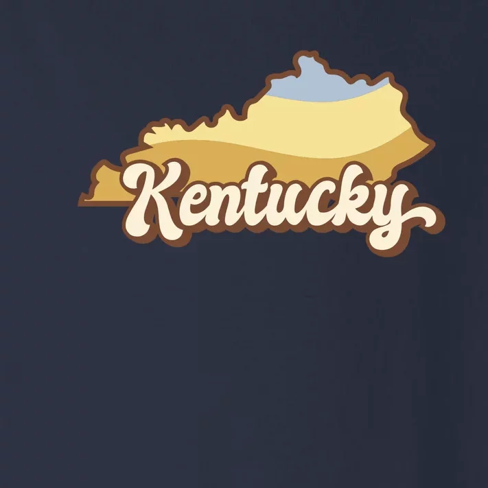 Retro Kentucky Toddler Long Sleeve Shirt