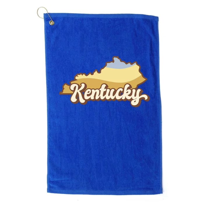 Retro Kentucky Platinum Collection Golf Towel