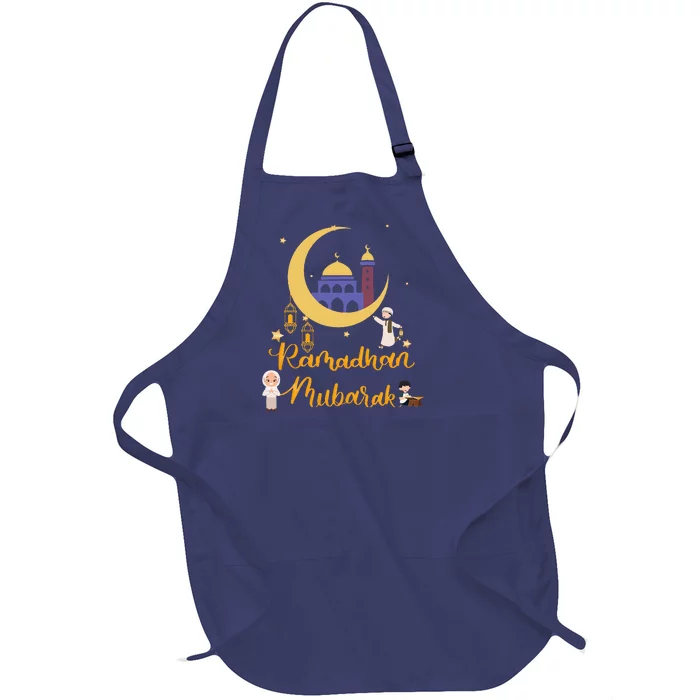 Ramadan Kareem Ramadan Muslims Holy Month Fasting Full-Length Apron With Pocket