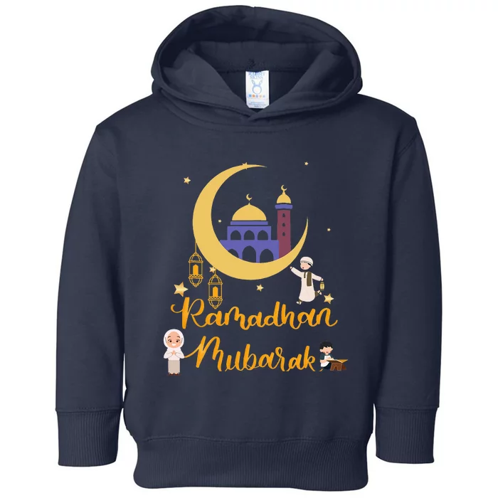 Ramadan Kareem Ramadan Muslims Holy Month Fasting Toddler Hoodie