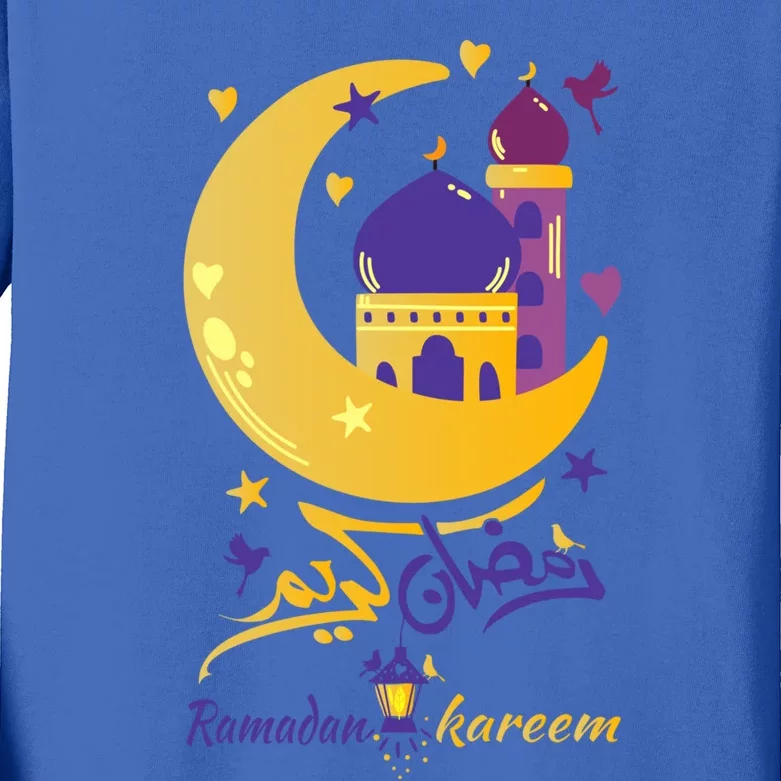 Ramadan Kareem Ramadan Month Cool Gift Kids Long Sleeve Shirt