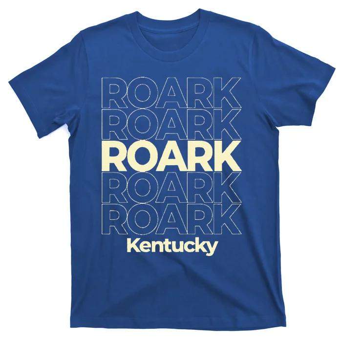 Roark Kentucky Repeating Text T-Shirt