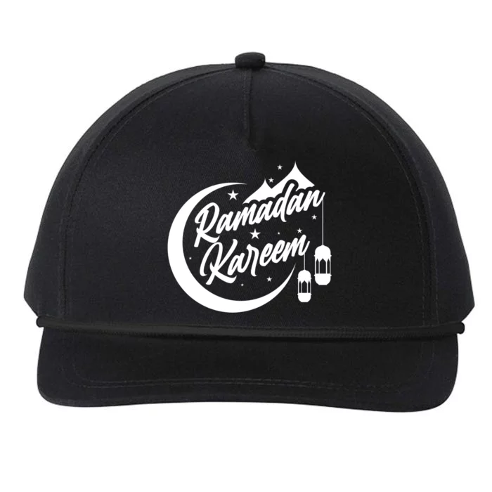 Ramadan Kareem Ramadan Mubarak Gift Snapback Five-Panel Rope Hat