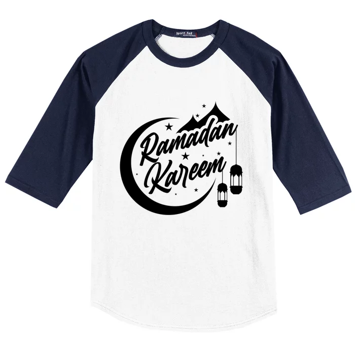 Ramadan Kareem Ramadan Mubarak Gift Baseball Sleeve Shirt