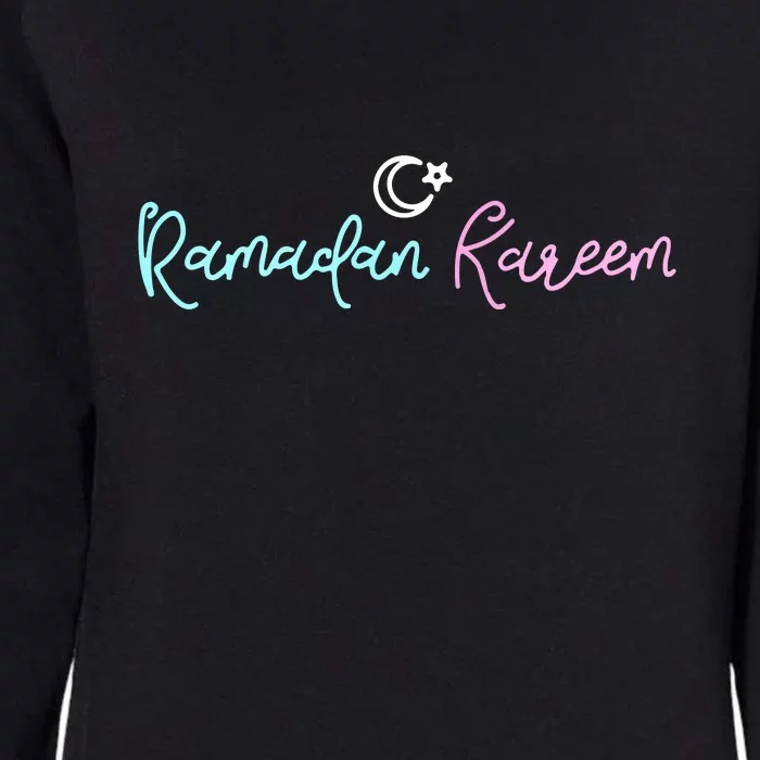 Ramadan Kareem Star Muslims Gift For Ramadan Mubarak Womens California Wash Sweatshirt