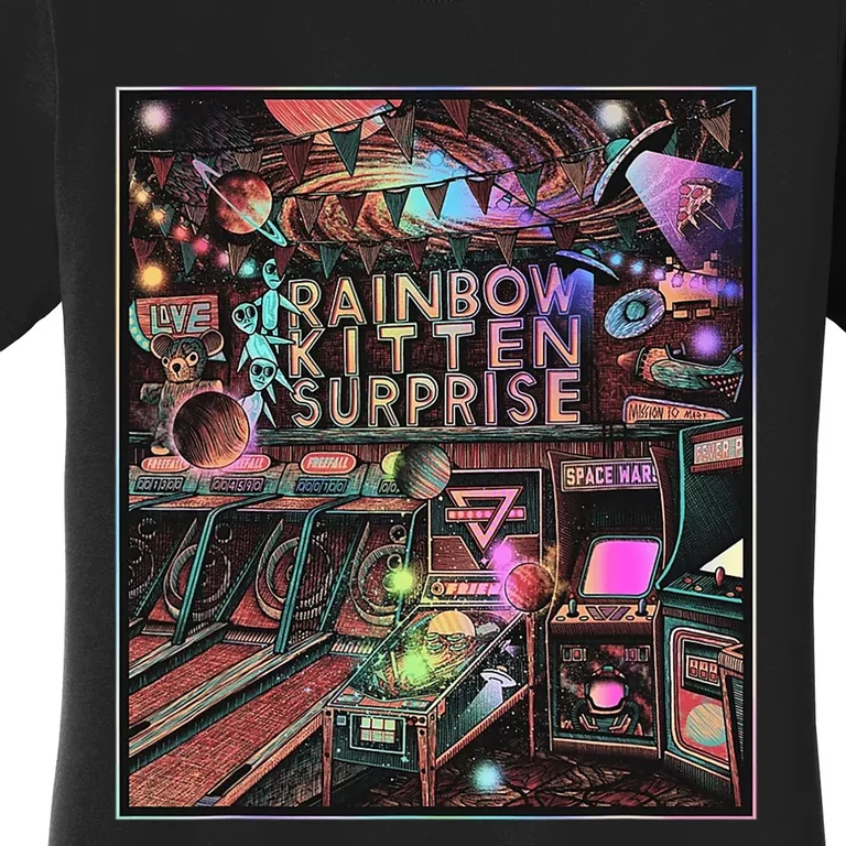 Rainbow Kitten Surprise Band Women's T-Shirt