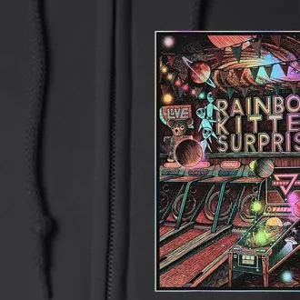 Rainbow Kitten Surprise Band Full Zip Hoodie