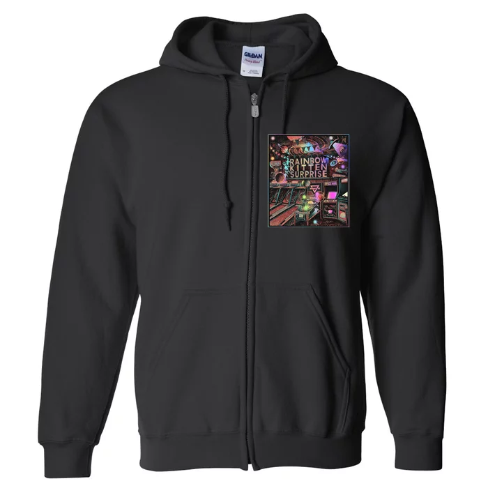 Rainbow Kitten Surprise Band Full Zip Hoodie