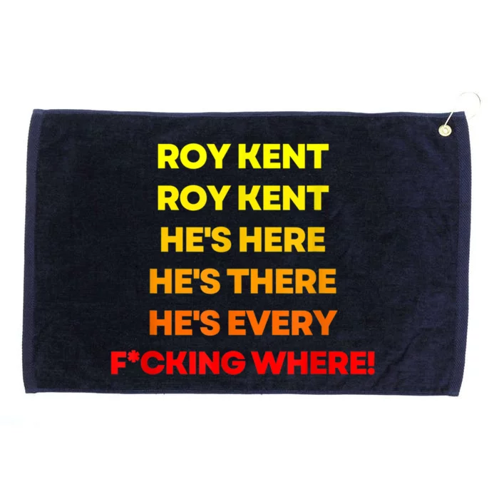 Roy Kent Shirt, He's Everywhere Grommeted Golf Towel