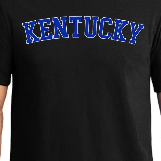 Retro Kentucky Throwback Design Classic Pajama Set