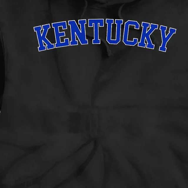 Retro Kentucky Throwback Design Classic Tie Dye Hoodie