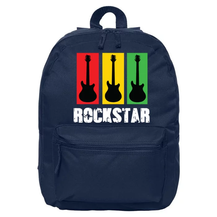 Rockstar Kids Vintage Guitar 16 in Basic Backpack