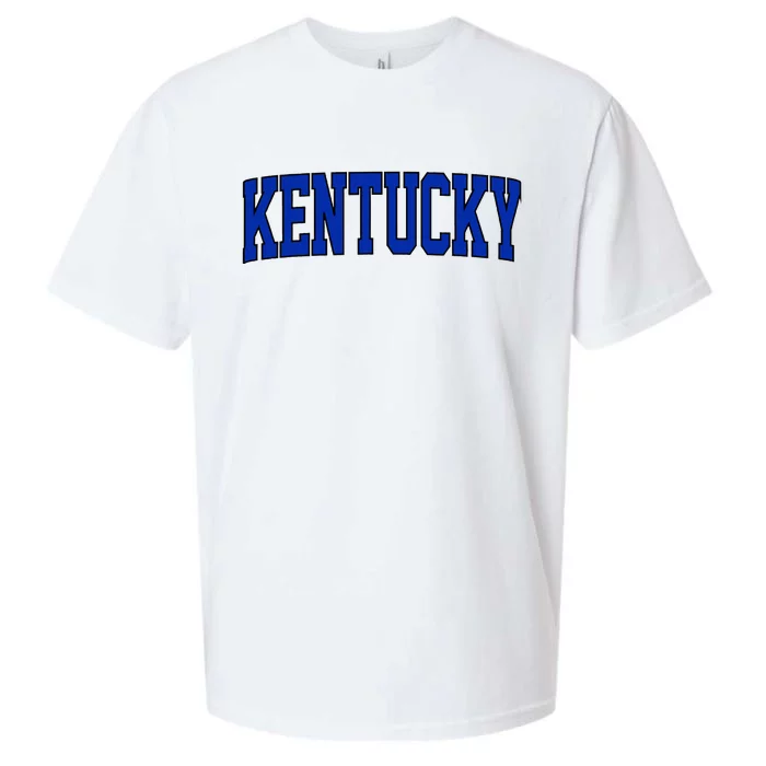 Retro Kentucky Vintage Kentucky Blue Throwback Classic Sueded Cloud Jersey T-Shirt