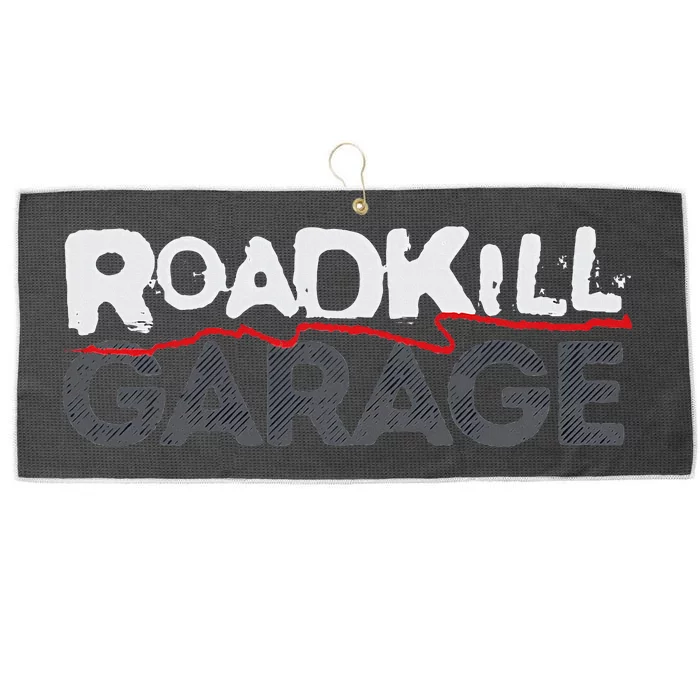 Roadkill Logo Adult Large Microfiber Waffle Golf Towel