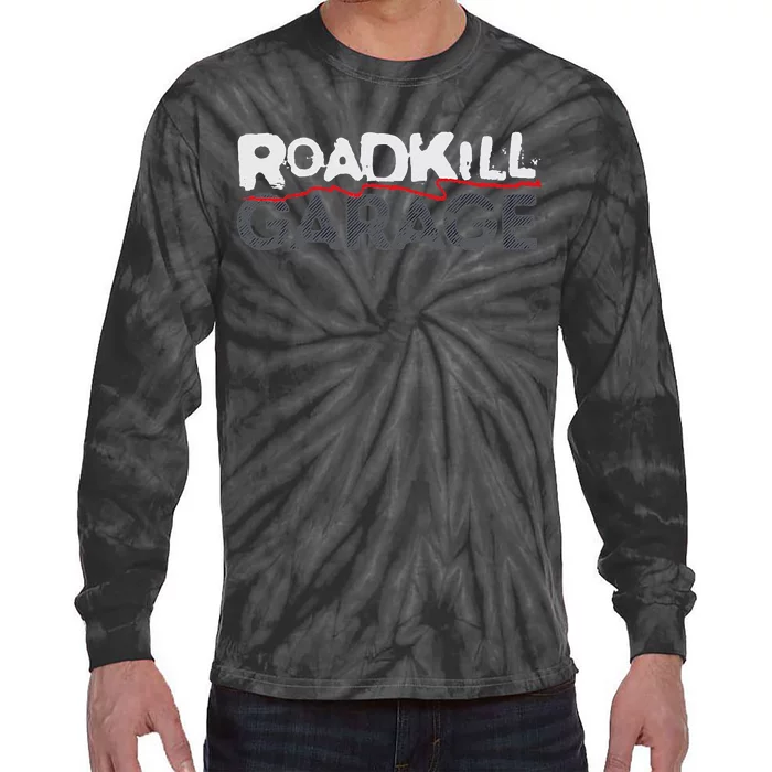 Roadkill Logo Adult Tie-Dye Long Sleeve Shirt