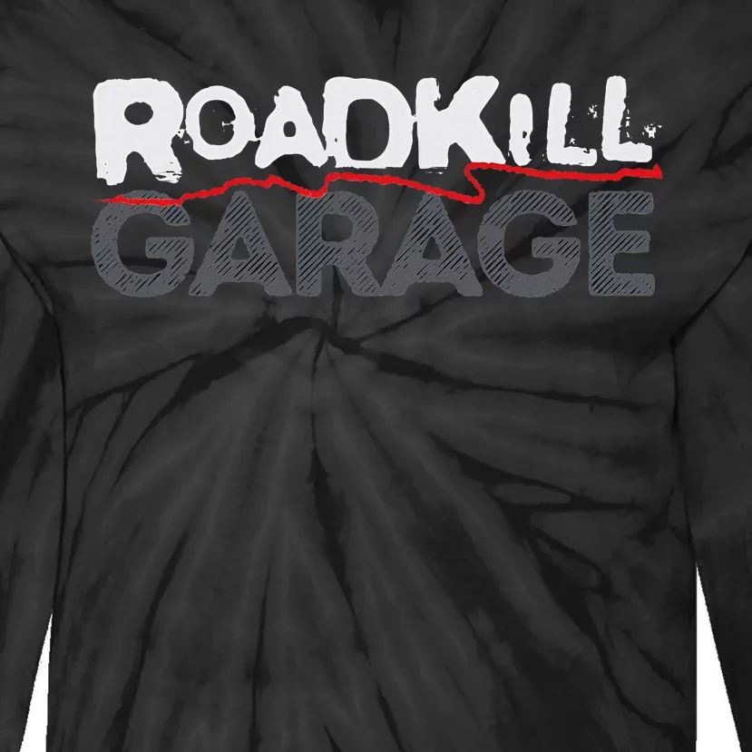 Roadkill Logo Adult Tie-Dye Long Sleeve Shirt