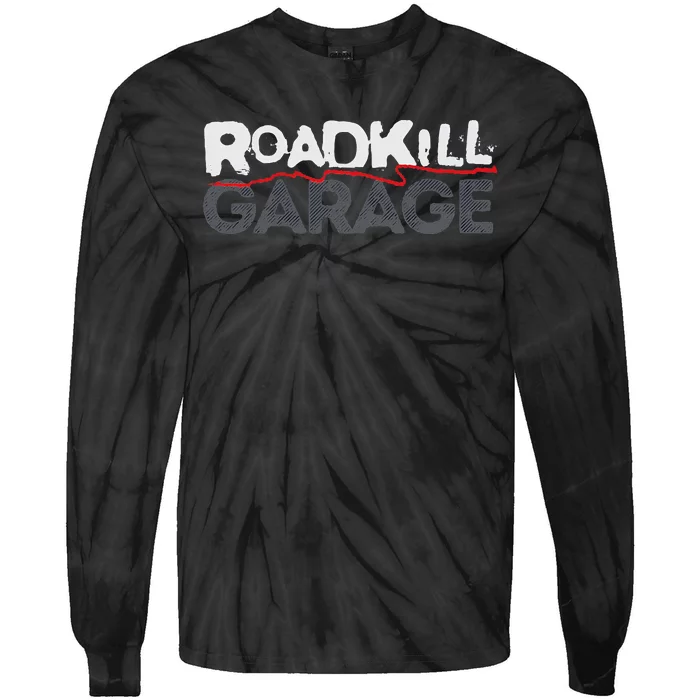 Roadkill Logo Adult Tie-Dye Long Sleeve Shirt