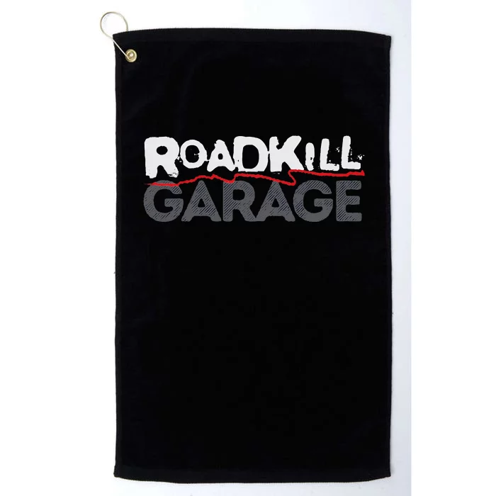 Roadkill Logo Adult Platinum Collection Golf Towel