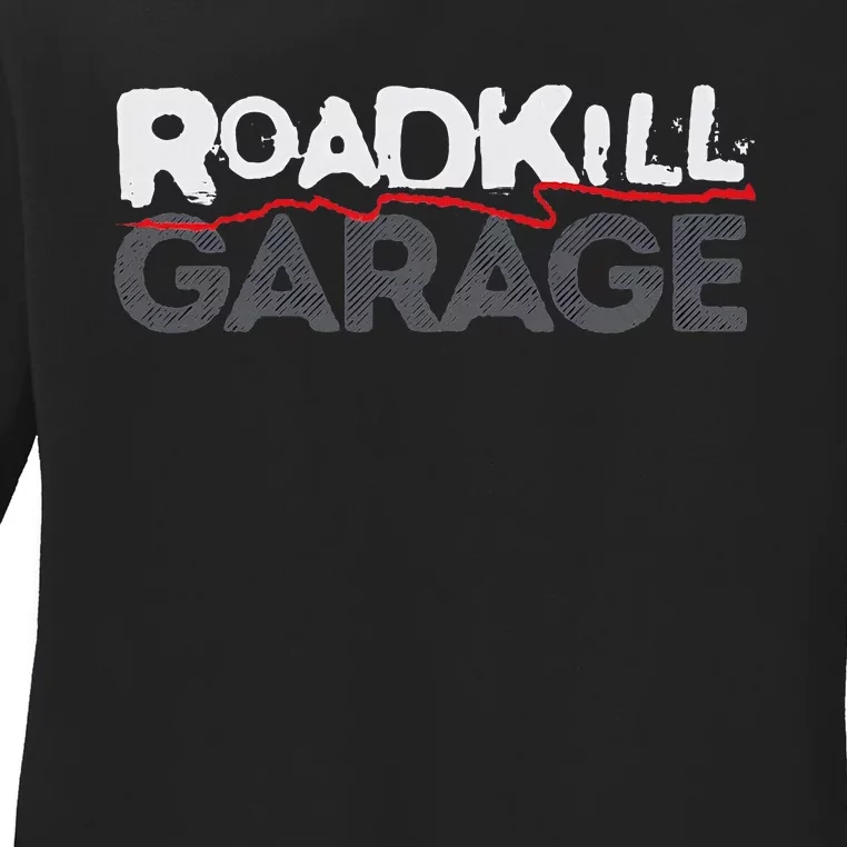 Roadkill Logo Adult Ladies Long Sleeve Shirt