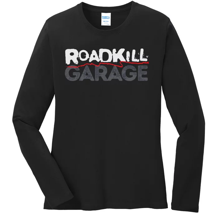 Roadkill Logo Adult Ladies Long Sleeve Shirt