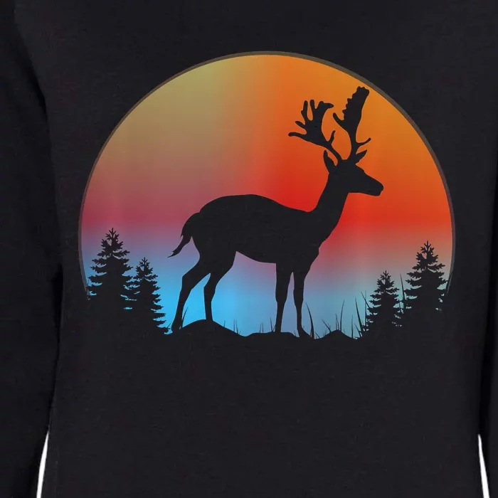 Reindeer Lover Animal Gift Idea Trending Womens California Wash Sweatshirt