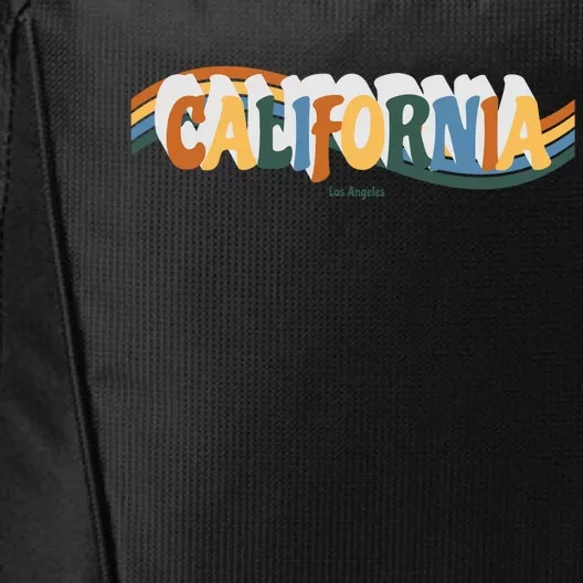 Retro Los Angeles California Cali Wave City Backpack