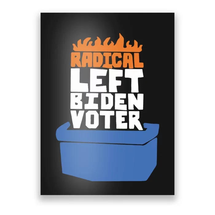 Radical Left Biden Voter Michael Tracey Poster