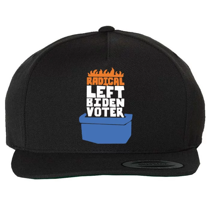 Radical Left Biden Voter Michael Tracey Wool Snapback Cap