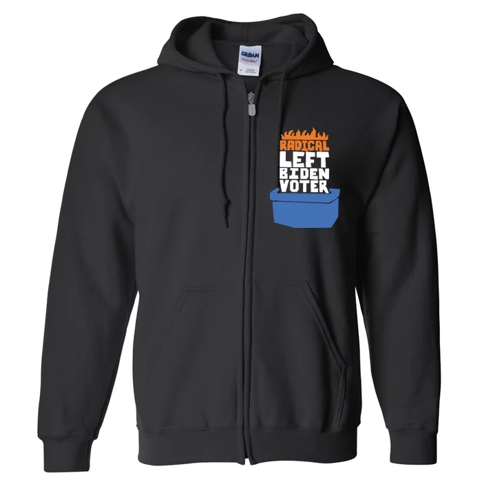 Radical Left Biden Voter Michael Tracey Full Zip Hoodie