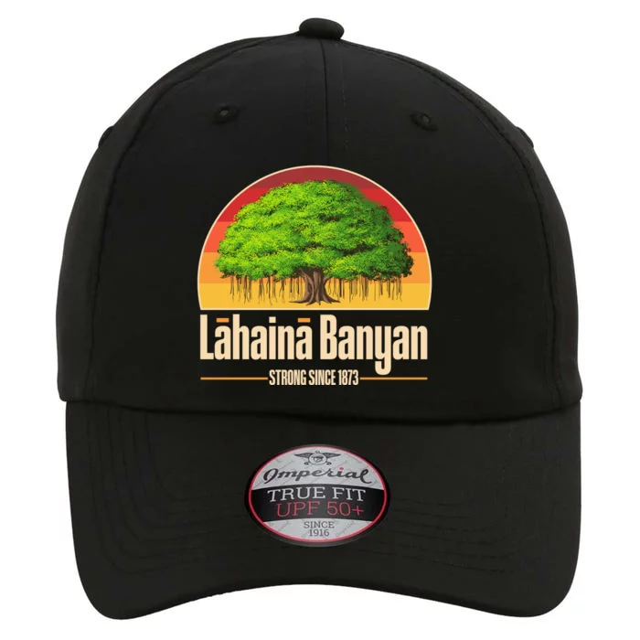 Retro Lahaina Banyan Tree Strong Since 1873 Support Maui Hawaii The Original Performance Cap