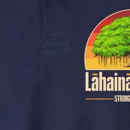 Retro Lahaina Banyan Tree Strong Since 1873 Support Maui Hawaii Softstyle Adult Sport Polo