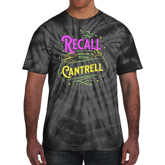 Recall Latoya Cantrell Mardi Gras Tie-Dye T-Shirt