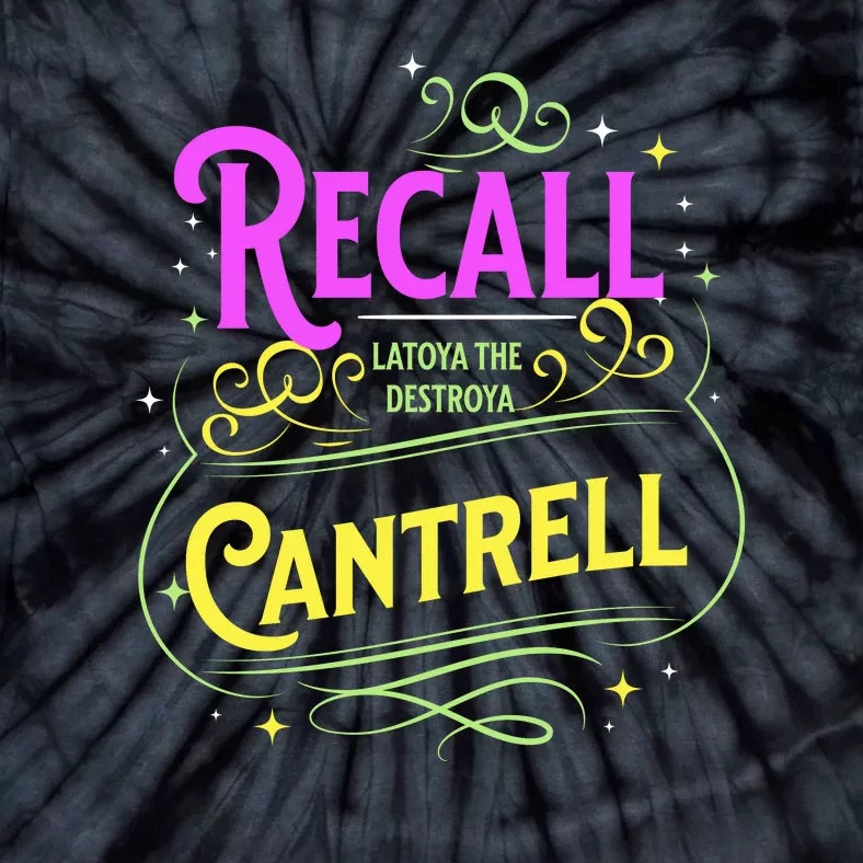 Recall Latoya Cantrell Mardi Gras Tie-Dye T-Shirt