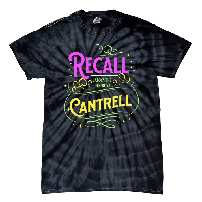 Recall Latoya Cantrell Mardi Gras Tie-Dye T-Shirt