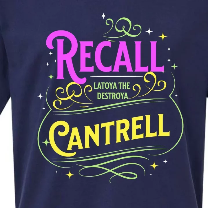 Recall Latoya Cantrell Mardi Gras Sueded Cloud Jersey T-Shirt