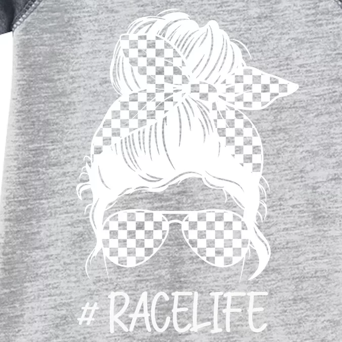 Race Life Cool Girl Racer F1 Infant Baby Jersey Bodysuit