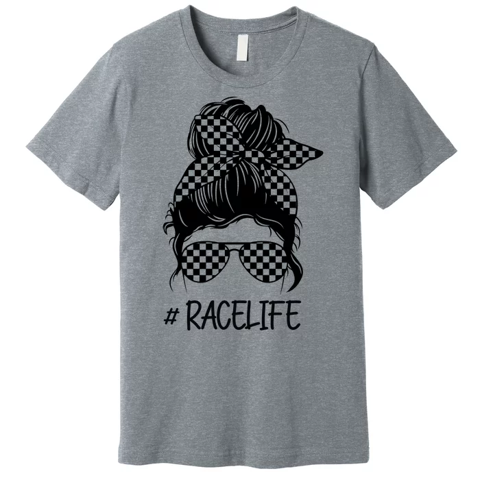 Race Life Cool Girl Racer F1 Premium T-Shirt