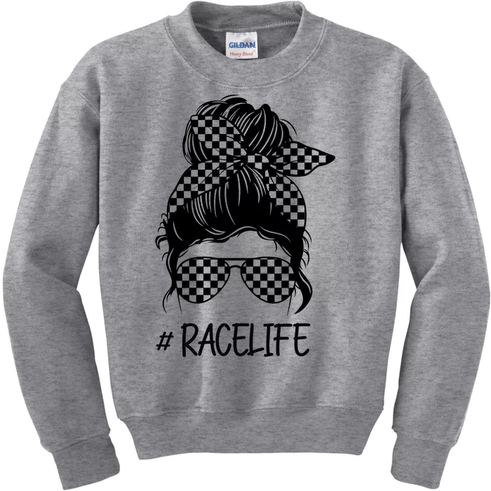 Race Life Cool Girl Racer F1 Kids Sweatshirt