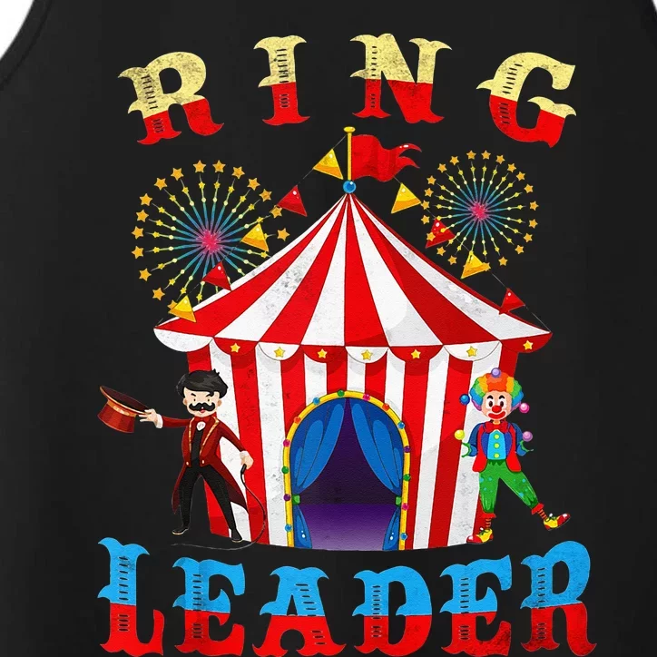 Ring Leader Costume Circus Staff Carnival Performance Tank