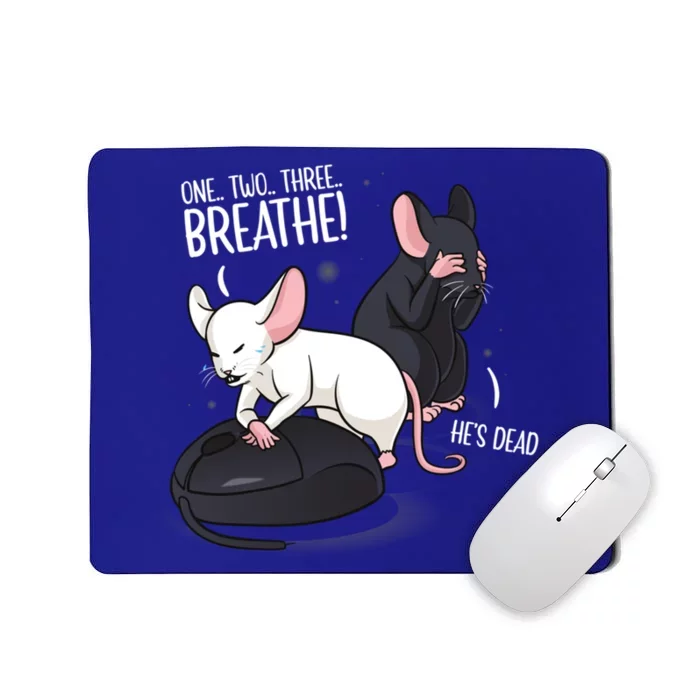 Rat Lover Computer Mouse Funny Pun Gift Mousepad